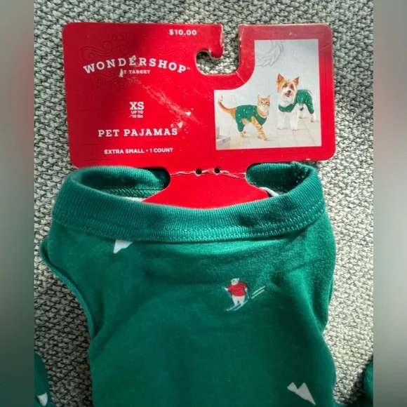 Wondershop Green Starry Dog Pajamas - Picture 2 of 11